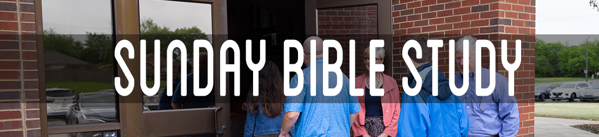 Sunday Bible Study Header