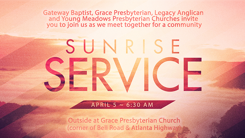 Easter Sunrise Service